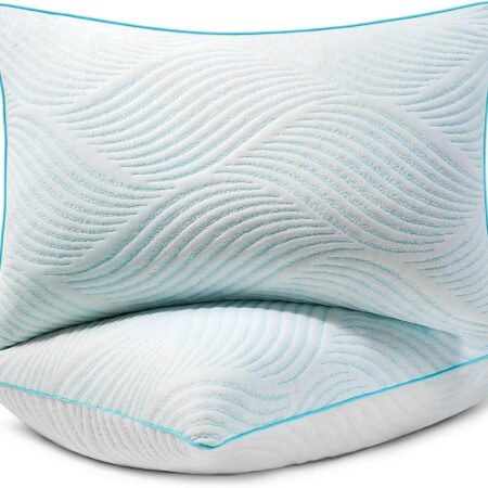 Gel Memory Foam Camping Pillow