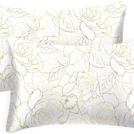 Satin Rose Hair-Care Pillowcase