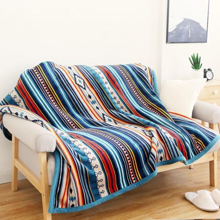 Flannel Blanket 80x60 Soft and Lightweight, Suitable for Sofa and Bed Use